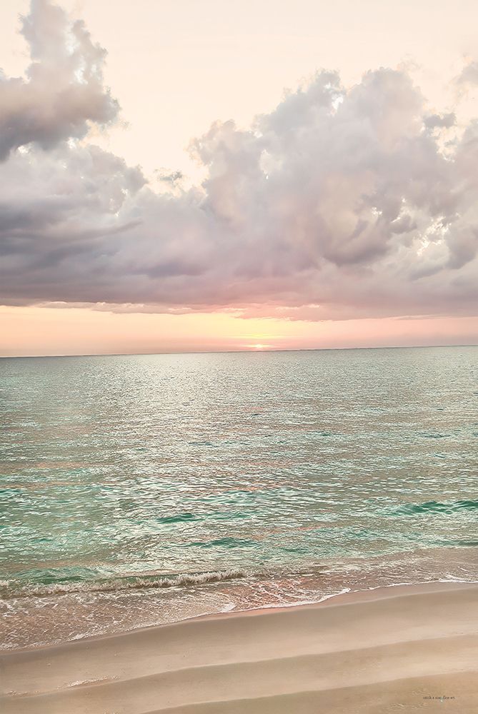 Sorbet Shoreline art print by Catch A Star Fine Art for $57.95 CAD