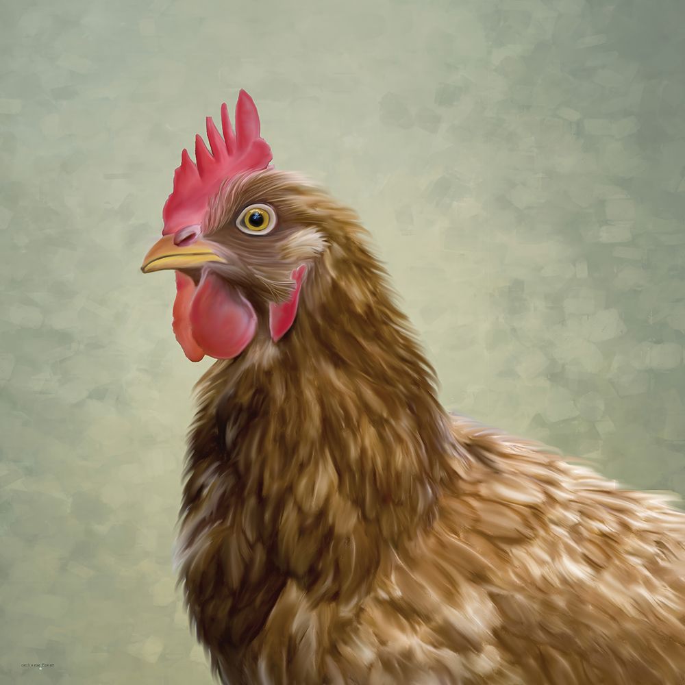 Hens Reverie art print by Catch A Star Fine Art for $57.95 CAD