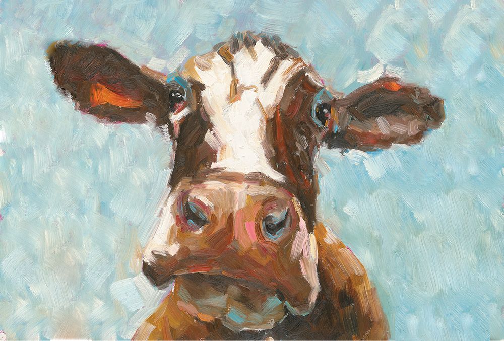 How Now Brown Cow art print by White Ladder for $57.95 CAD