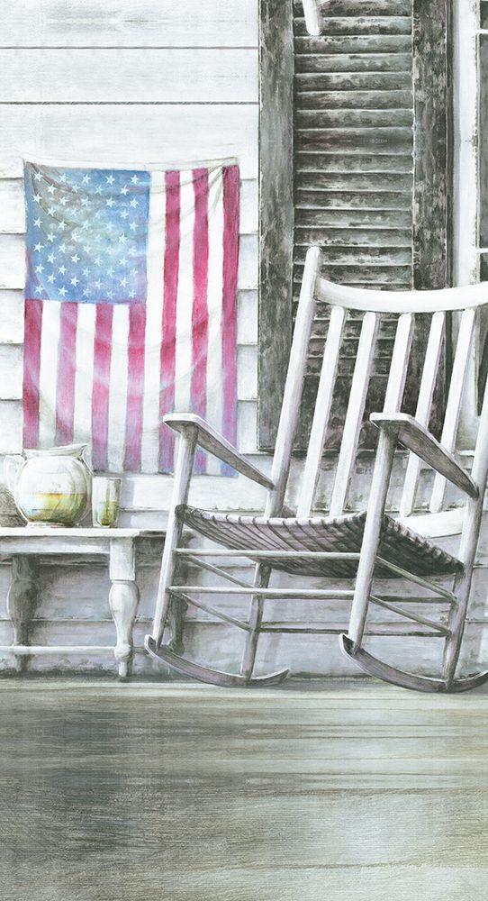 Country Porch art print by White Ladder for $57.95 CAD