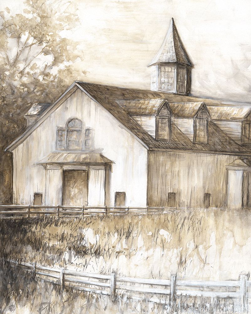 Country Gathering Place art print by White Ladder for $57.95 CAD