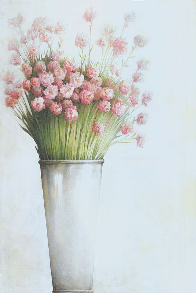 Pink Floral Haze art print by White Ladder for $57.95 CAD