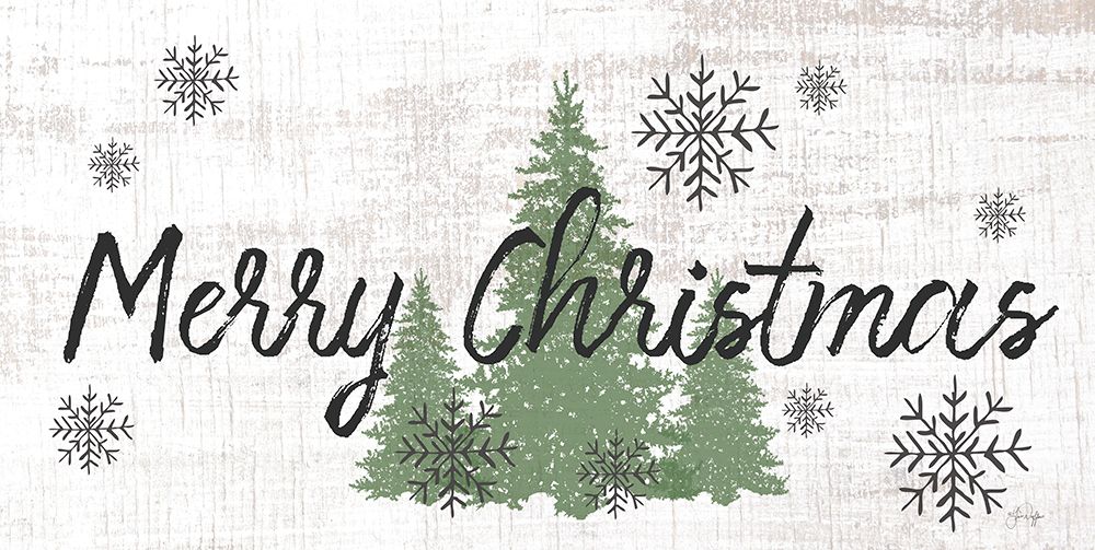 Farmhouse Christmas art print by Yass Naffas Designs for $57.95 CAD