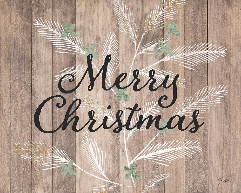 Merry Christmas art print by Yass Naffas Designs for $57.95 CAD