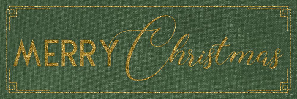 Elegant Merry Christmas art print by Yass Naffas Designs for $57.95 CAD