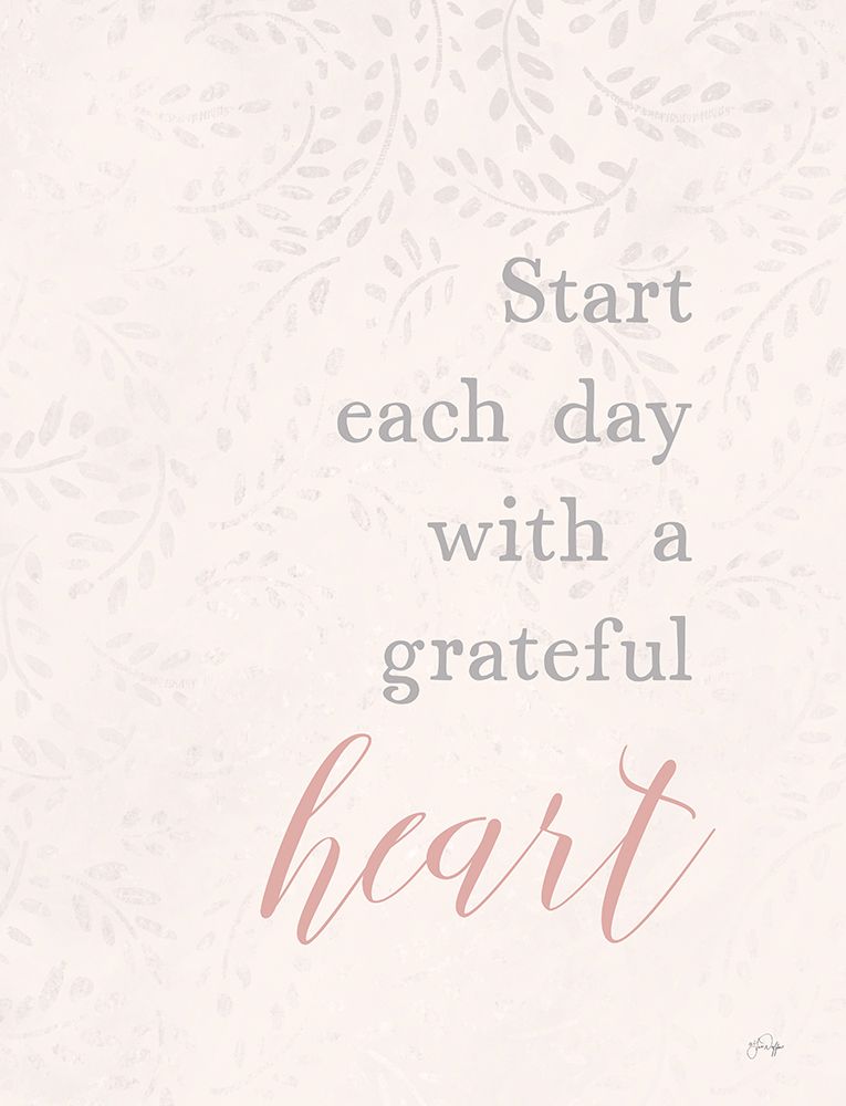 Grateful Heart art print by Yass Naffas Designs for $57.95 CAD