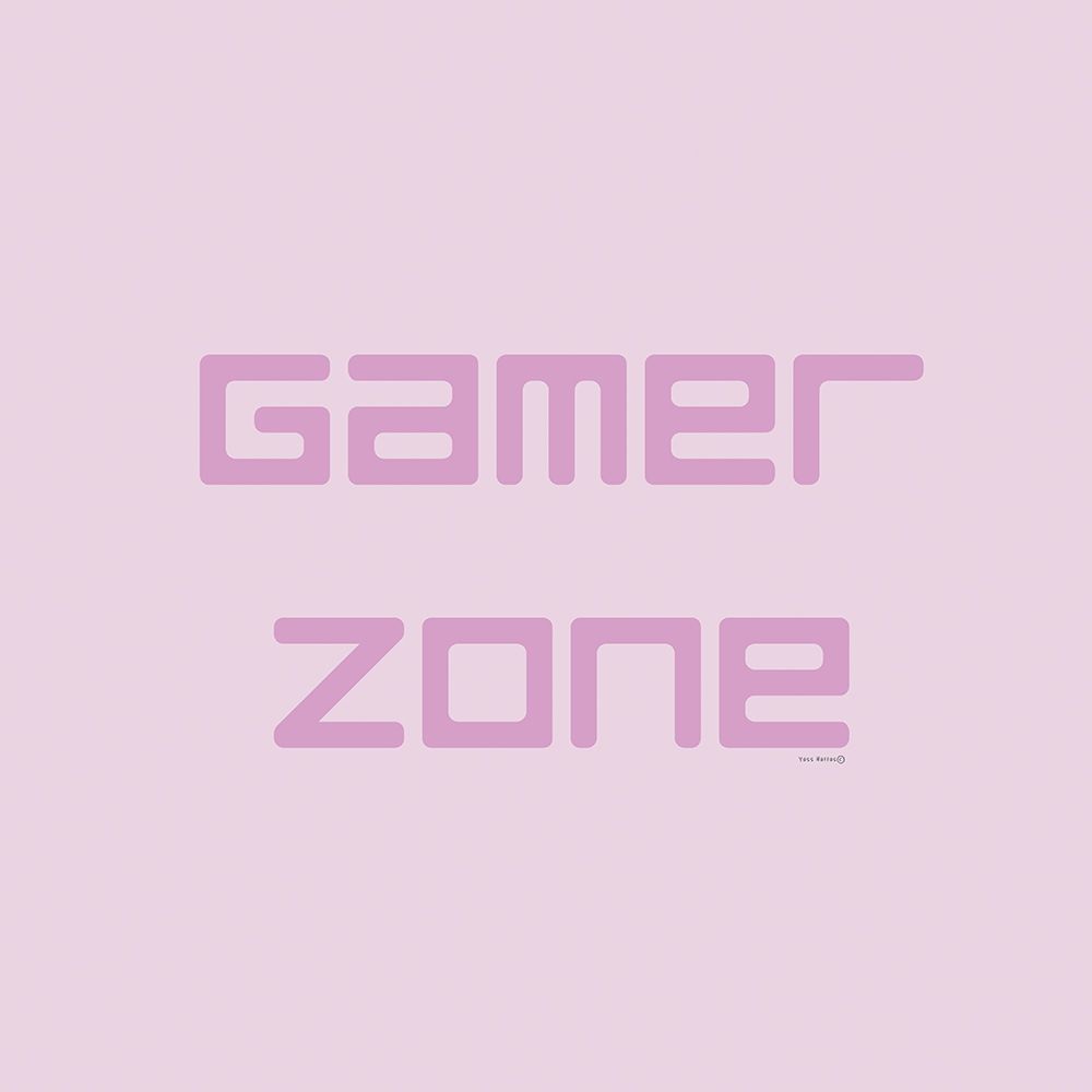 Gamer Zone art print by Yass Naffas Designs for $57.95 CAD