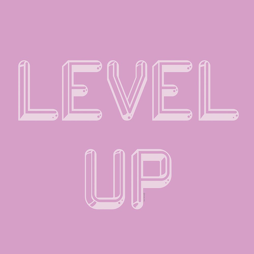 Level Up art print by Yass Naffas Designs for $57.95 CAD