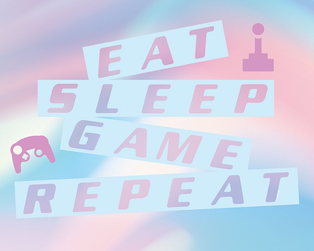 Gaming Schedule II art print by Yass Naffas Designs for $57.95 CAD