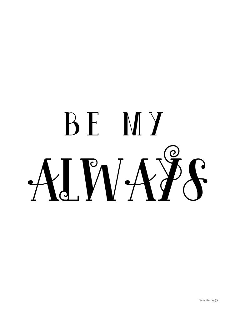 Always And Forever Set II art print by Yass Naffas Designs for $57.95 CAD