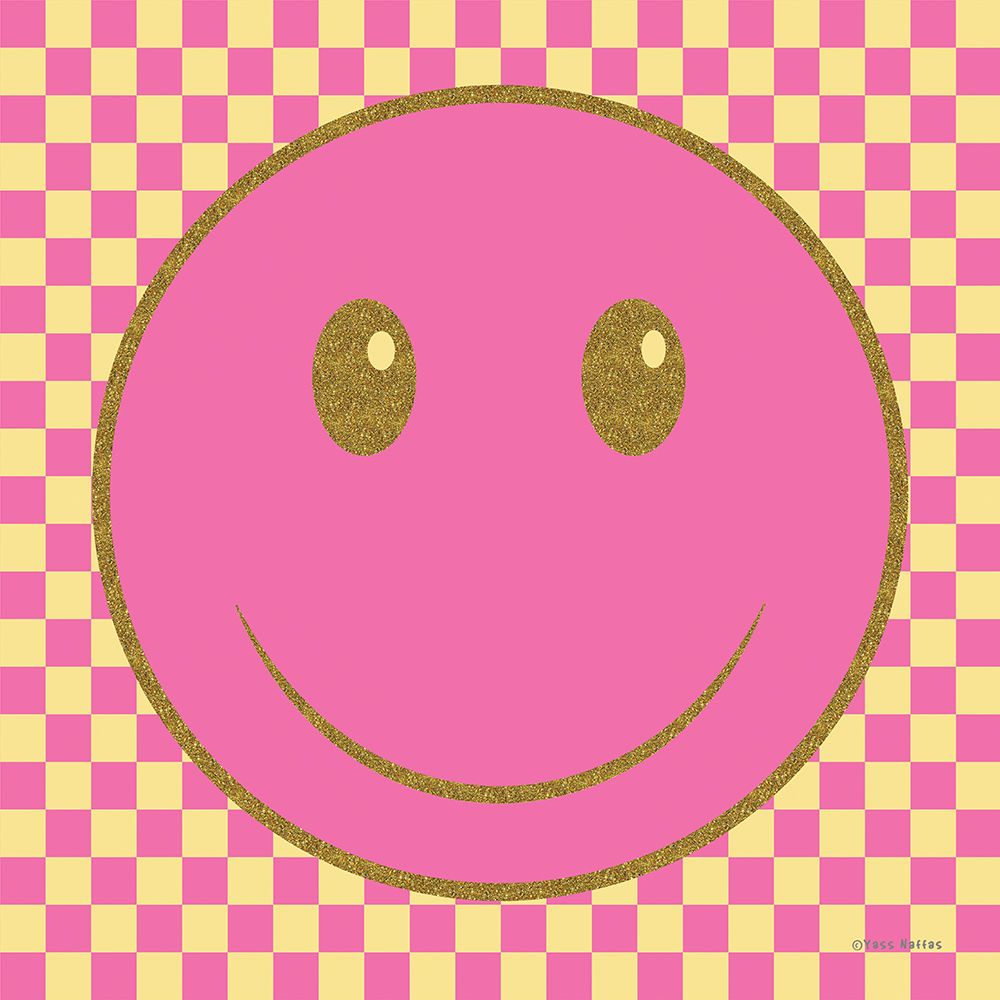 Good Vibe Face art print by Yass Naffas Designs for $57.95 CAD