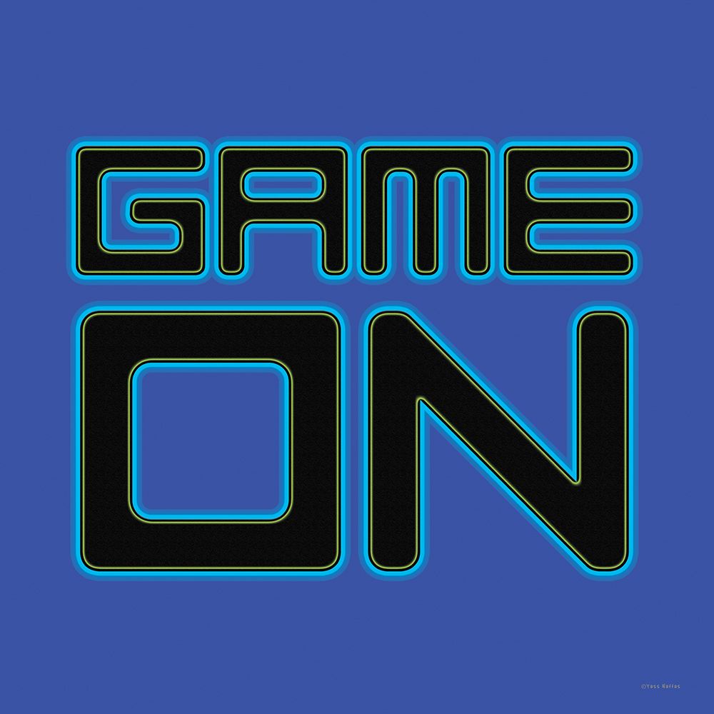 Game On art print by Yass Naffas Designs for $57.95 CAD