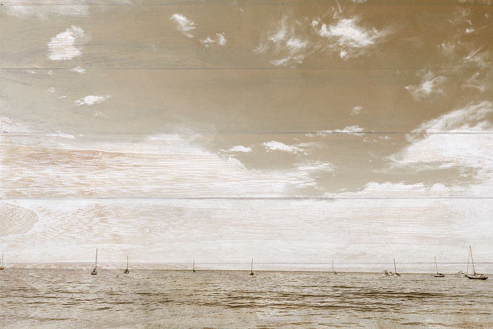 Distant Sails II art print by Yass Naffas Designs for $57.95 CAD
