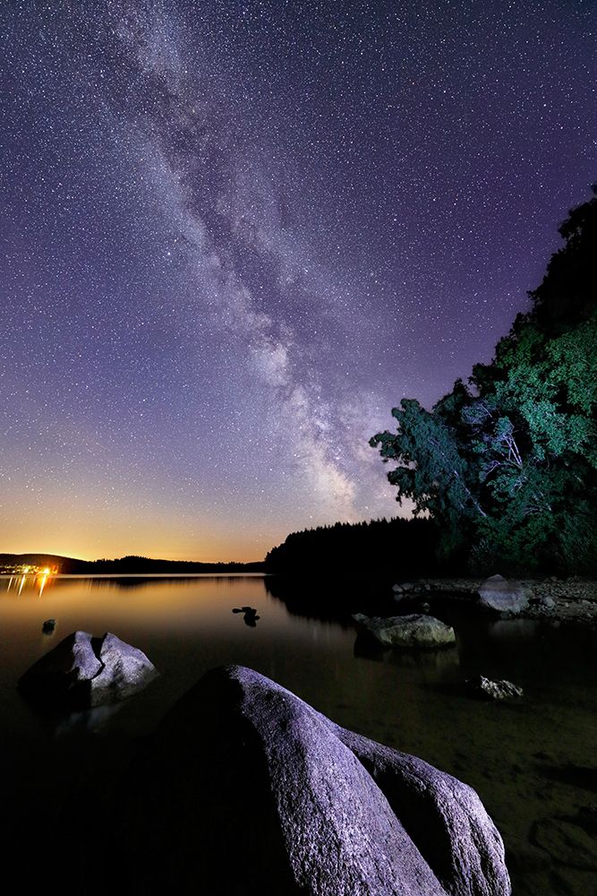 France. Burgundy. Department Of Nievre. Morvan. Morvan Regional Nature Park. Lac Des Settons art print by Christophe Lehenaff for $57.95 CAD