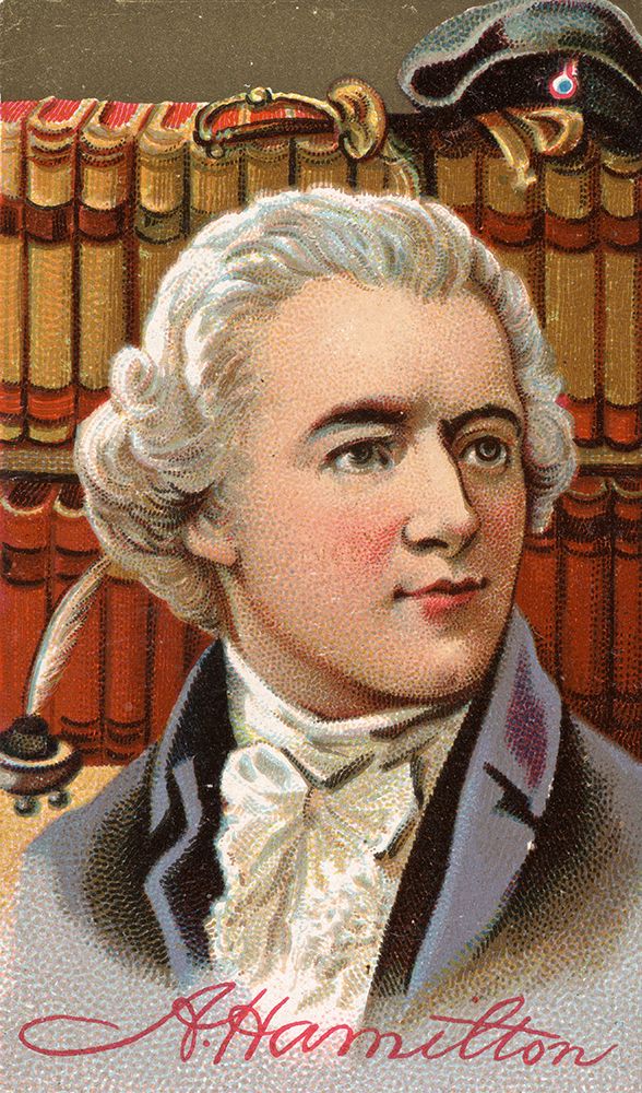 Famous People In American History, Alexander Hamilton (January 11, 1755 Or 1757 On Nevis, West St art print by Unknown for $57.95 CAD