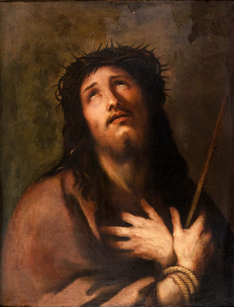 Ecce Homo (1663-1664), Painting Made By Luca Giordano (Italian, 1634-1705), Digitally Restored Repro art print by Luca Giordano for $57.95 CAD