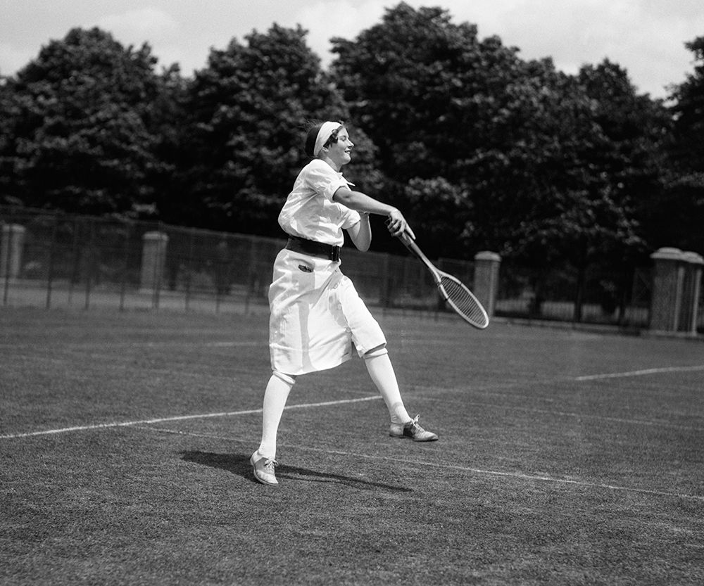 1920S Woman Playing Tennis art print by ClassicStock for $57.95 CAD