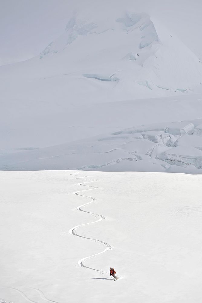 Alaska Ski Mountaineering art print by HagePhoto for $57.95 CAD