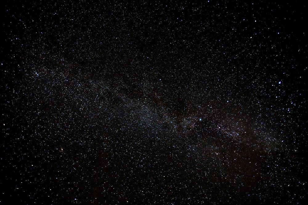 Stars In The Night Sky Above Bunes Beach, Moskenesoya, Lofoten Islands, Norway. art print by Ethan Welty for $57.95 CAD