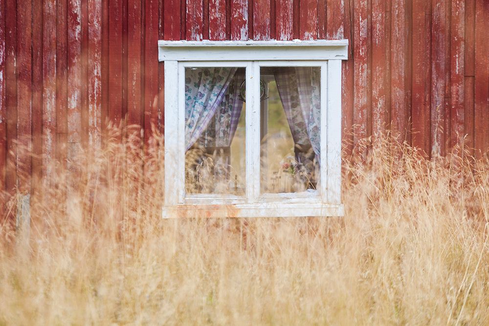 The Window Of A House In Vindstad, Moskenesoya, Lofoten Islands, Norway. art print by Ethan Welty for $57.95 CAD