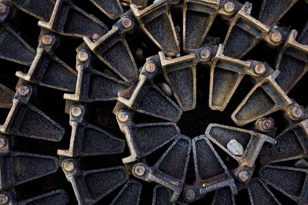 Track Of Amphibious Vehicle Used For Hauling Loads At Polish Polar Station In Hornsund, Svalbard. art print by Ethan Welty for $57.95 CAD