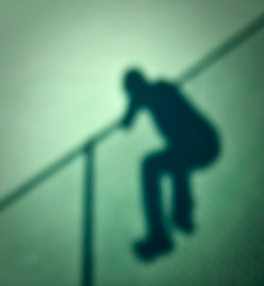 Shadow Climbs Over The Fence. art print by Kevin Steele for $57.95 CAD