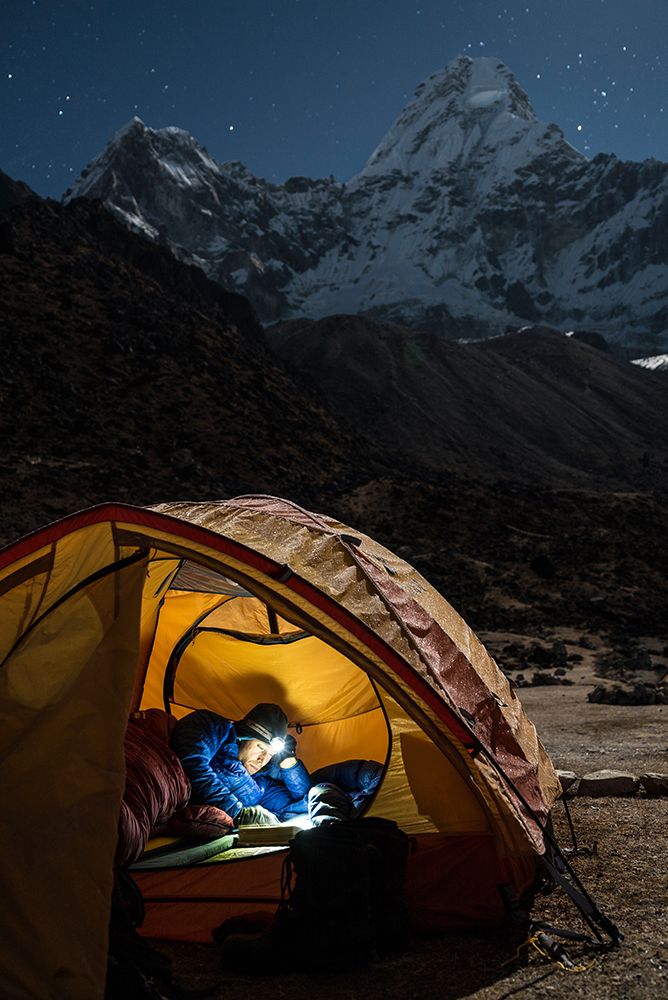 Mountaineering art print by Gabe Rogel for $57.95 CAD