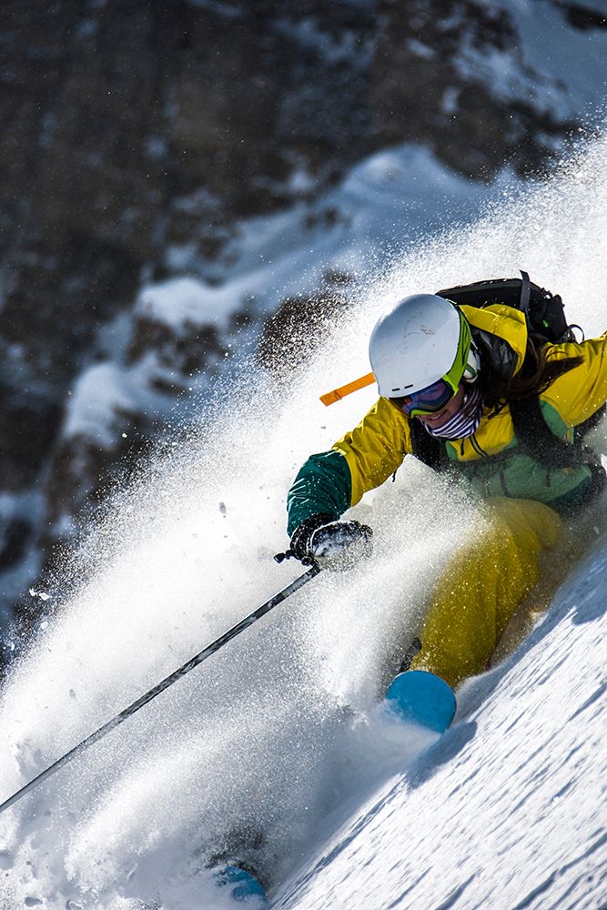 Skiing art print by Gabe Rogel for $57.95 CAD