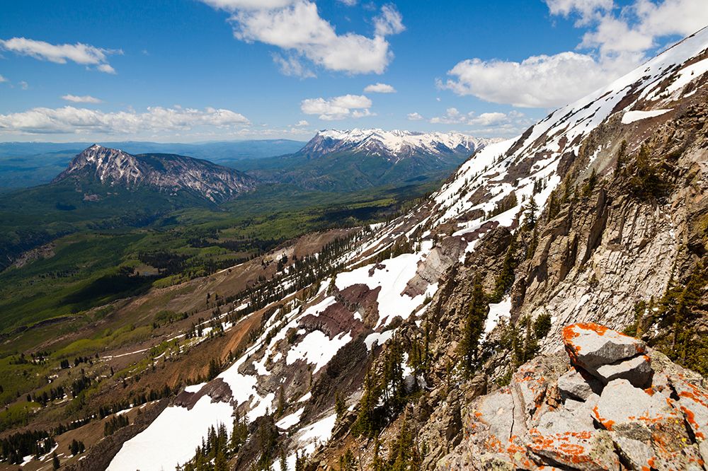 Marcellina Mountain And The Raggeds From Ruby Peak, Gunnison National Forest, Colorado. art print by Ethan Welty for $57.95 CAD