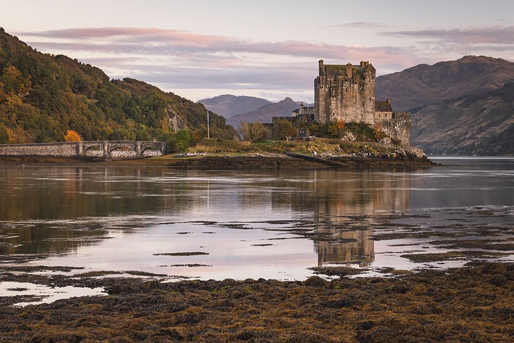 Eilan Donan Castle In Autumn art print by Nestor Rodan for $57.95 CAD