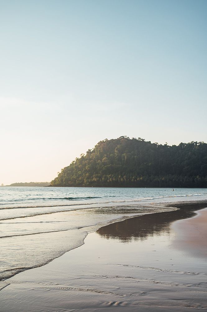 Gentle Waves Along Ao Phrao Beach, Koh Kood, Thailand art print by Agita Captures for $57.95 CAD