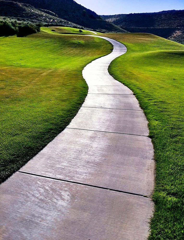 Golf Course Path Carson City Nv art print by Dewitt Jones for $57.95 CAD