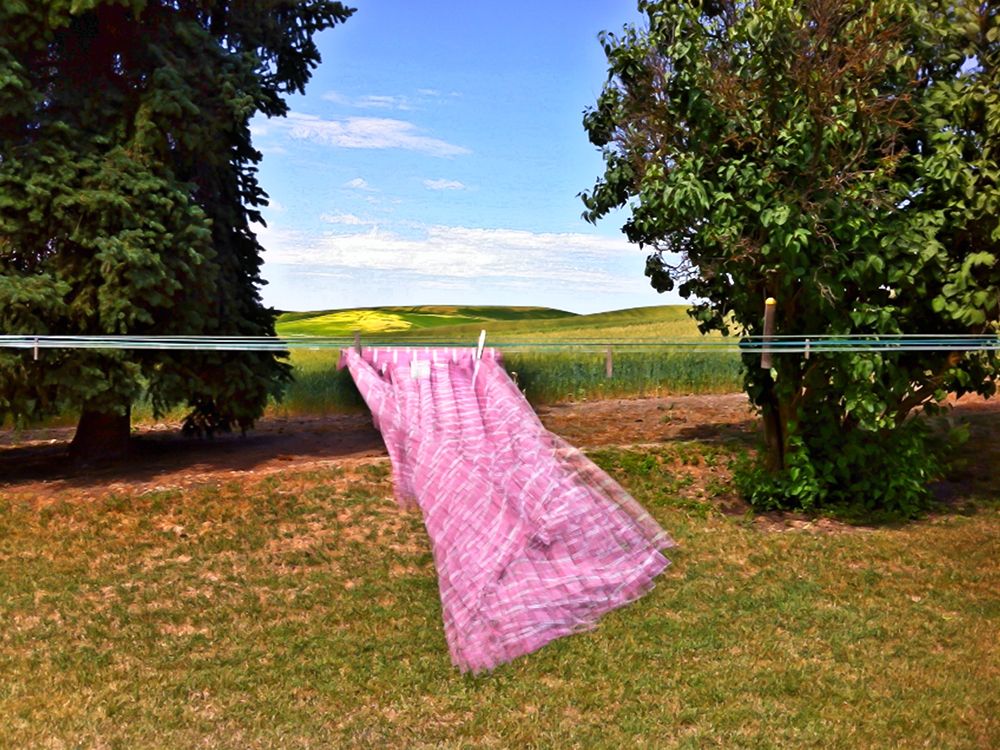 Farm Shirt On Line Palouse Wa art print by Dewitt Jones for $57.95 CAD