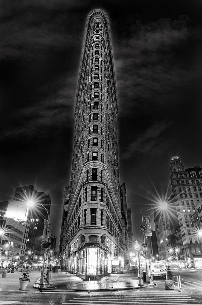 Discover The Iconic Flatiron Building: Architectural Marvel art print by Max Seigal for $57.95 CAD