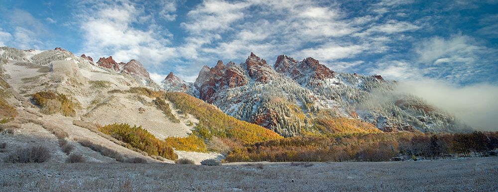 Explore The Majestic Autumn Colors Of The Rocky Mountains: A Stunning Seasonal Landscape art print by Max Seigal for $57.95 CAD