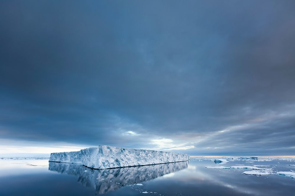 Large Tabular Iceberg Near Paulet Island, Antarctic Peninsula. art print by Patrick J Endres for $57.95 CAD