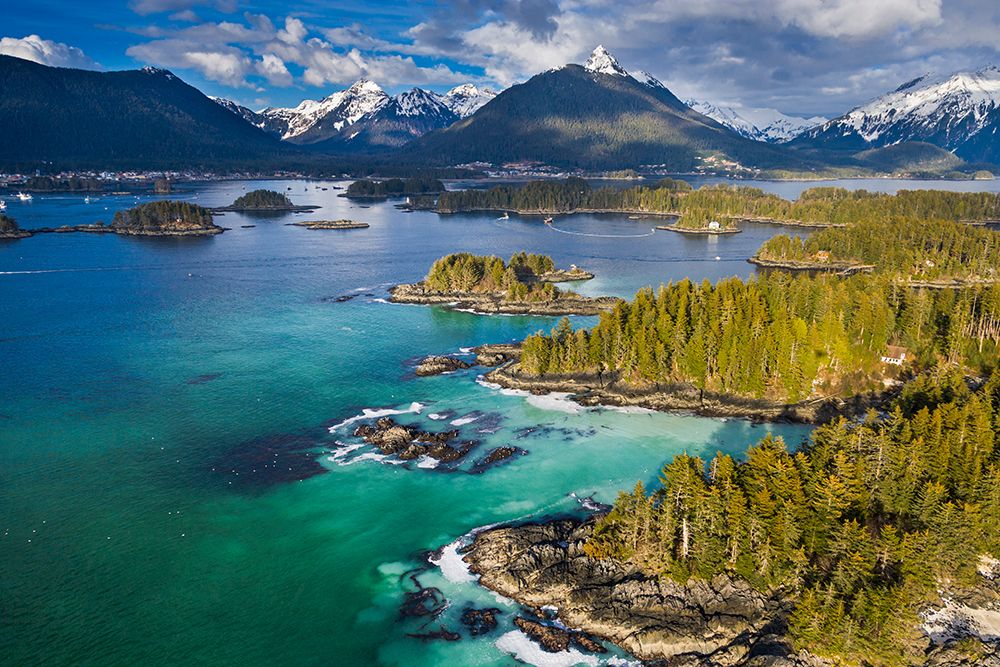 2006 Herring Sac Roe Commercial Fishing Fleet During The Second Opener In Sitka Sound art print by Patrick J Endres for $57.95 CAD