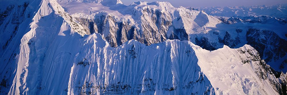 Fluted Ridge Of The Grand Parapet, Wrangell St. Elias Mountains, Wrangell St art print by Patrick J Endres for $57.95 CAD