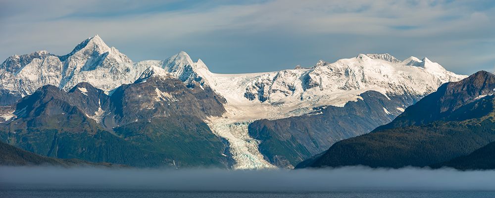 Mt. Gilbert, Chugach Mountains, Cascade Glacier, Prince William Sound, Southcentral Alaska art print by Patrick J Endres for $57.95 CAD