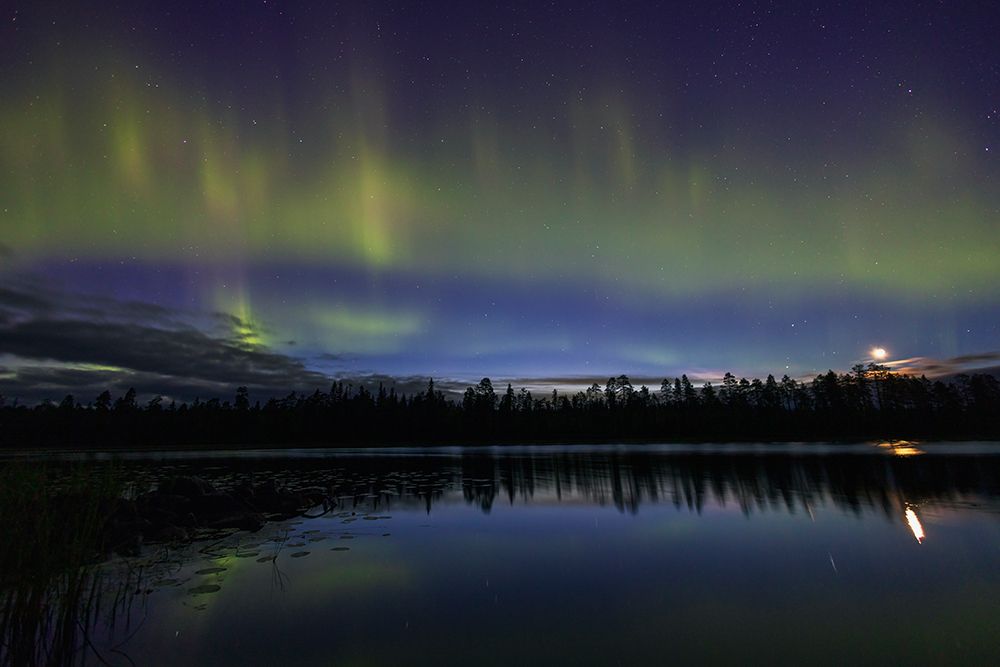 Aurora Borealis In Finland art print by Ken Archer for $57.95 CAD