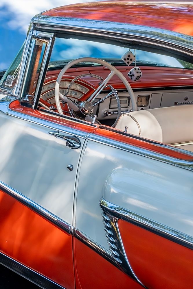 1956 Mercury Montclair Coupe, New Smyrna Beach, Florida, USA art print by James Engelbrecht for $57.95 CAD