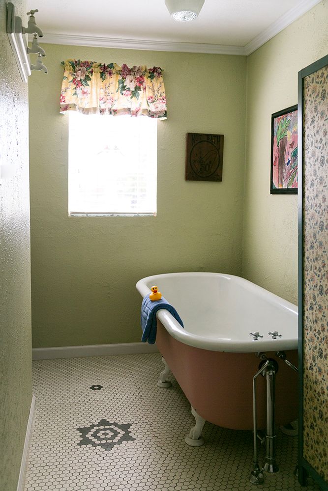 Tucumcari, New Mexico, USA.Vintage Claw Foot Tub In One Of The Rooms At The Blue Swallow Motel. Pr art print by Julien McRoberts for $57.95 CAD