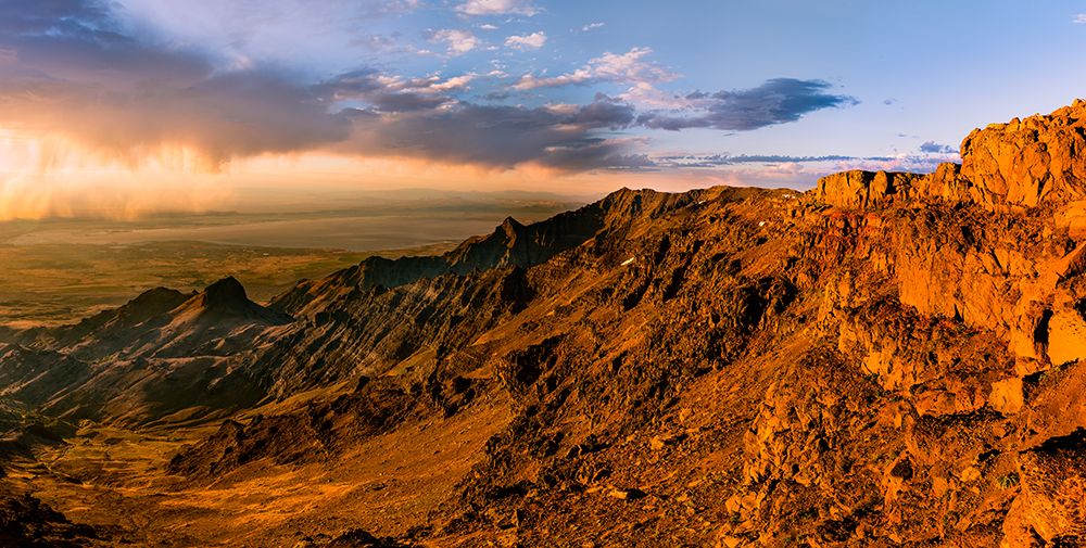 Overlooking Alvord Desert At Sunrise From Steens Mountain Summit art print by Ric Ergenbright for $57.95 CAD
