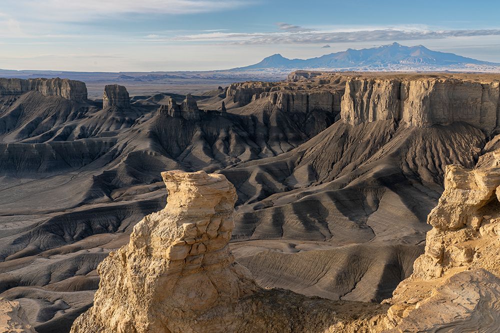 USA, Utah. Sunrise On Landscape Overview Of San Rafael Swell. art print by Don Grall for $57.95 CAD