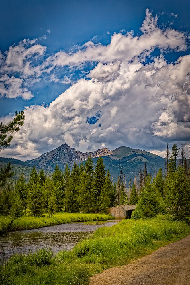 USA, Colorado, Rocky Mountain National Park. Landscape With Headwaters Of The Colorado River. art print by Fred Lord for $57.95 CAD