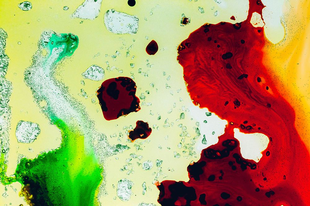 Color abstract art print by Zandria Muench for $57.95 CAD