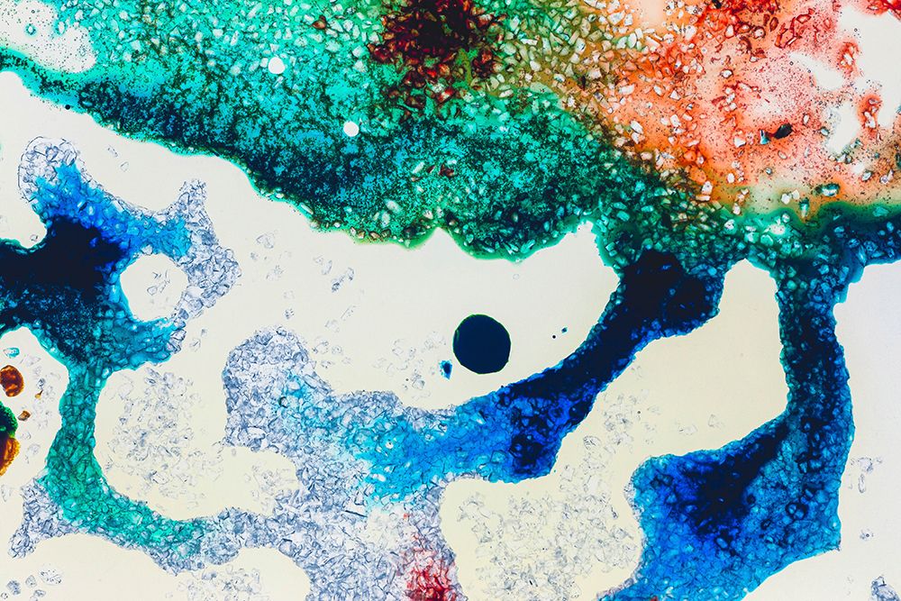 Color abstract art print by Zandria Muench for $57.95 CAD