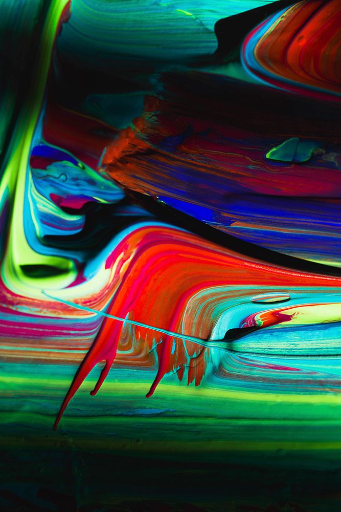 Painted abstract art print by Zandria Muench for $57.95 CAD