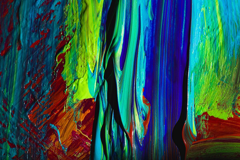 Painted abstract art print by Zandria Muench for $57.95 CAD
