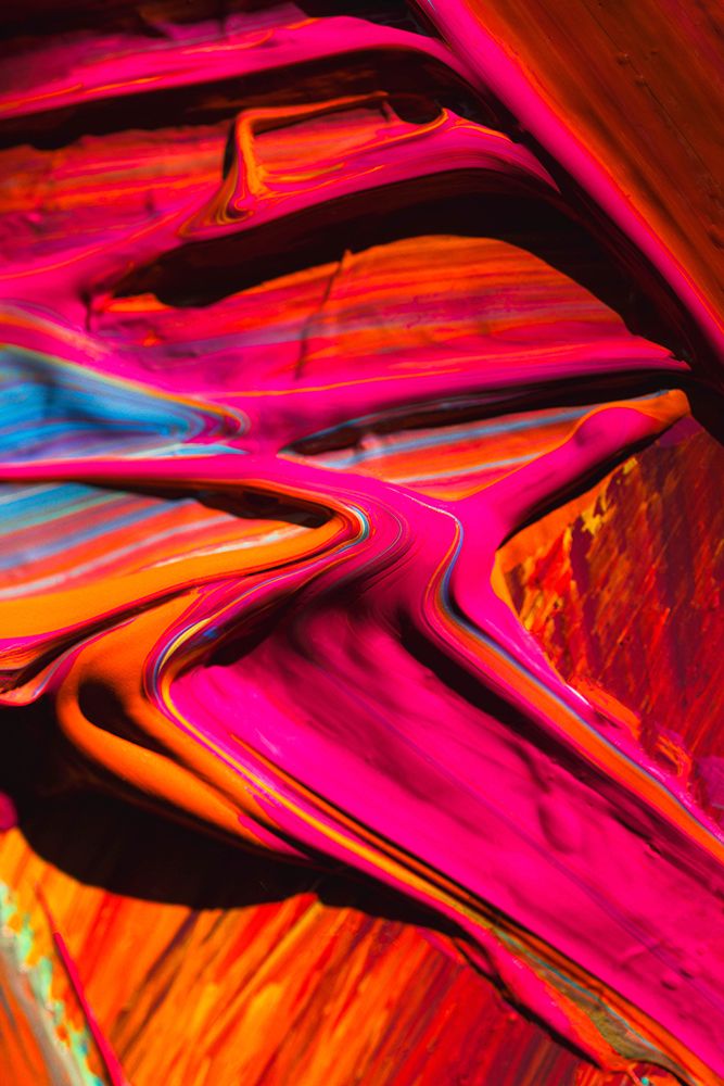 Painted abstract art print by Zandria Muench for $57.95 CAD